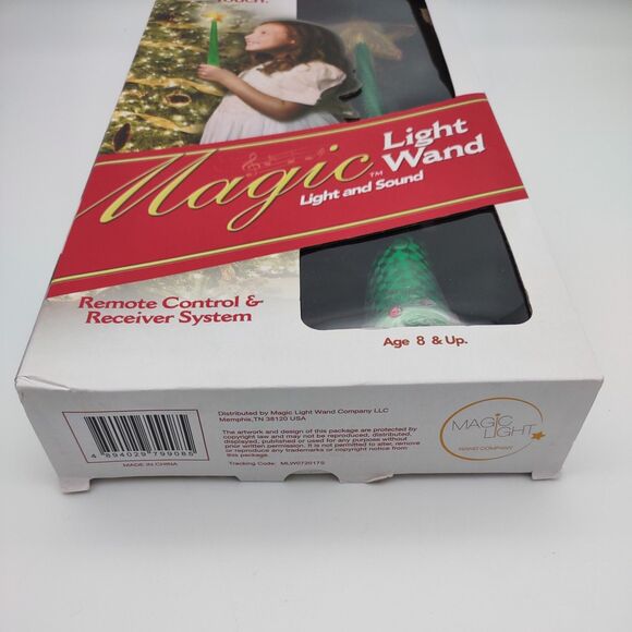 Magic Light Wand Christmas Remote Control & Receiver W/Light and Sound Green - Picture 7 of 11